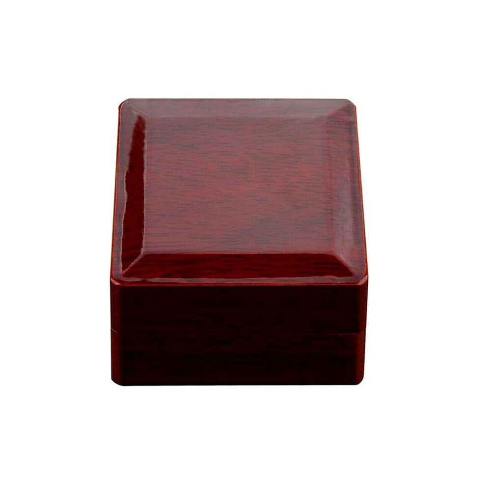 Single Hole Championship Ring Display Collection Case Wood Box Storage 2PACK US