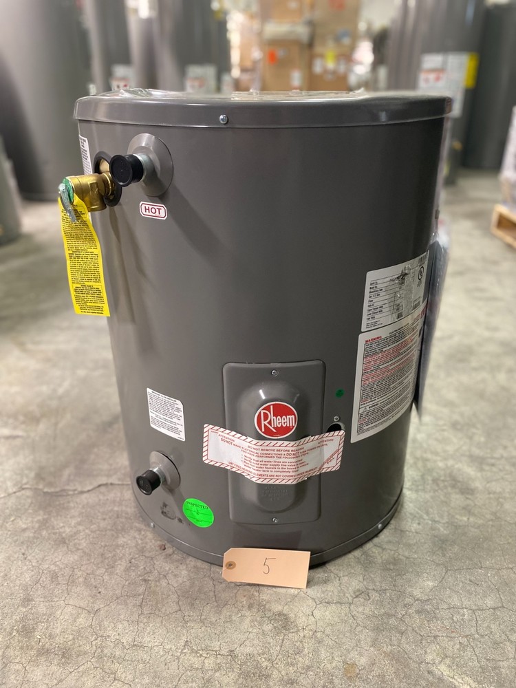 NEW Rheem 20 Gallon Point of Use Electric Water Heater. Item #5