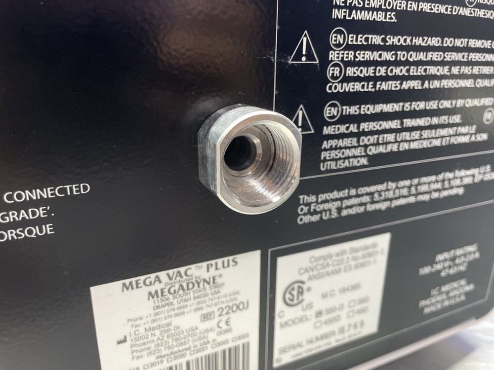 MEGADYNE Mega Vac Plus 350-D Smoke Evacuator