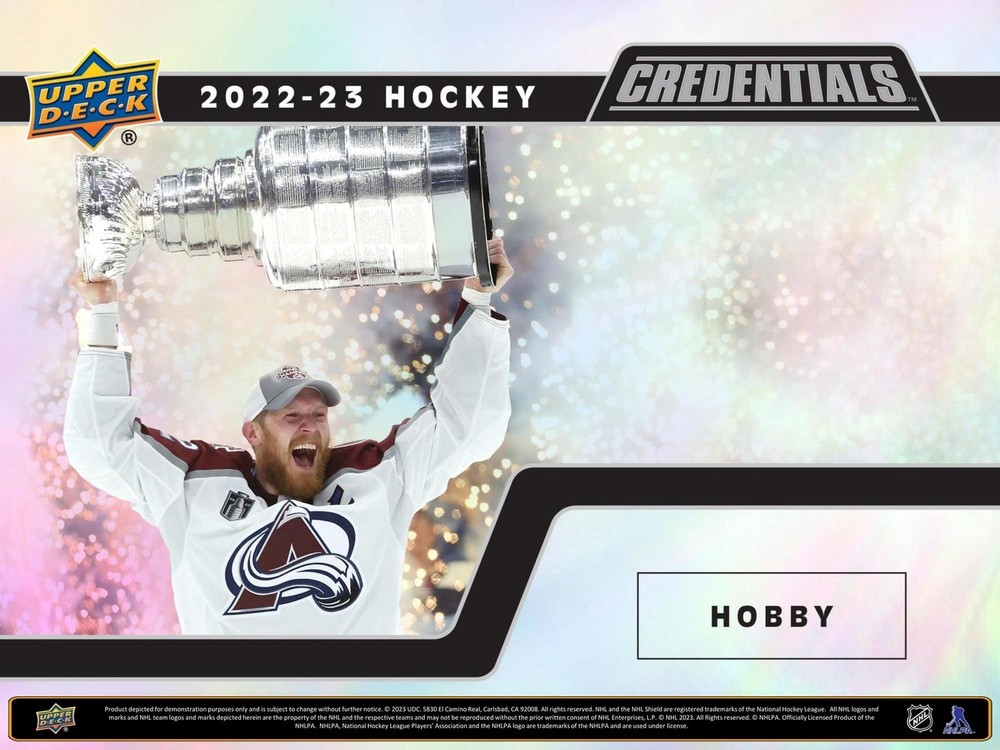 2022/23 UPPER DECK CREDENTIALS HOCKEY HOBBY BOX