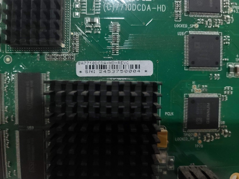 Evertz 7710DCDA-HD HD Down Converter & Distribution Amplifier Module w/ Back