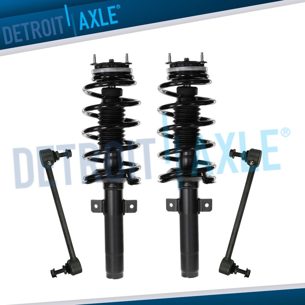 Front Struts w/ Coil Spring and Sway Bars Kit for 2010-2013 Ford Transit Connect