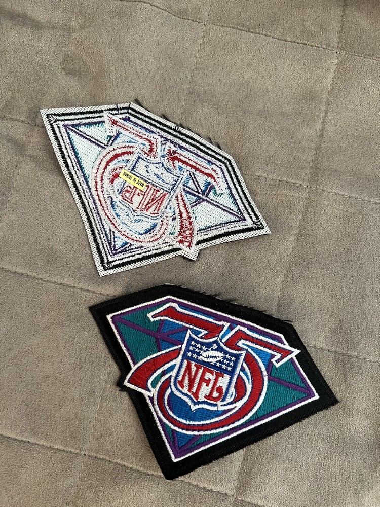 Willabee & Ward NFL 75th Anniversary Patch 1994