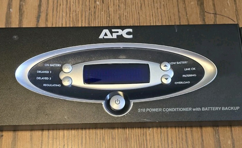 Replacement Front Panel Faceplate 0M-1341-002 For APC S10 Power Conditioner Unit