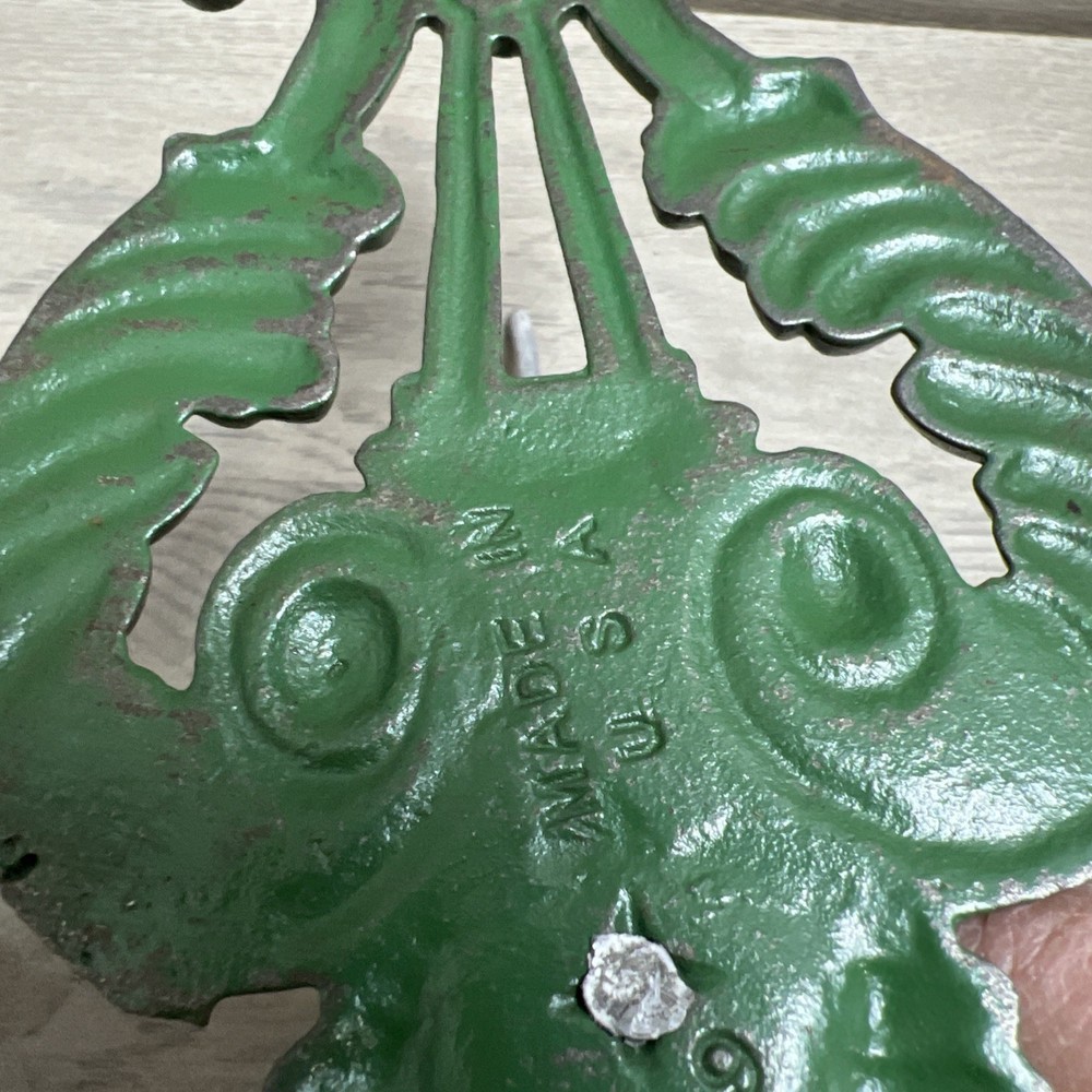 Antique Cast Iron Victorian Merchant Wall Hook Victorian Hardware Hook