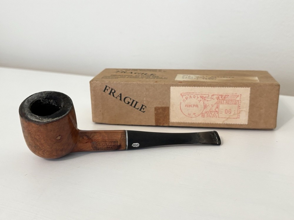Vintage Mastercraft Synchromatic Smoking Pipe Imported Briar Italy