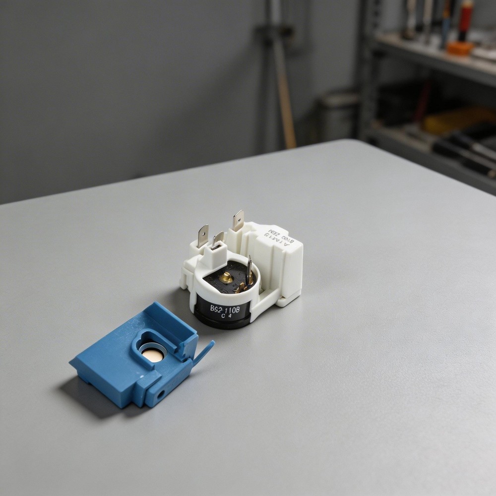 Compressor Starter 8100ZEM for Household Refrigerators with PTC and Protector