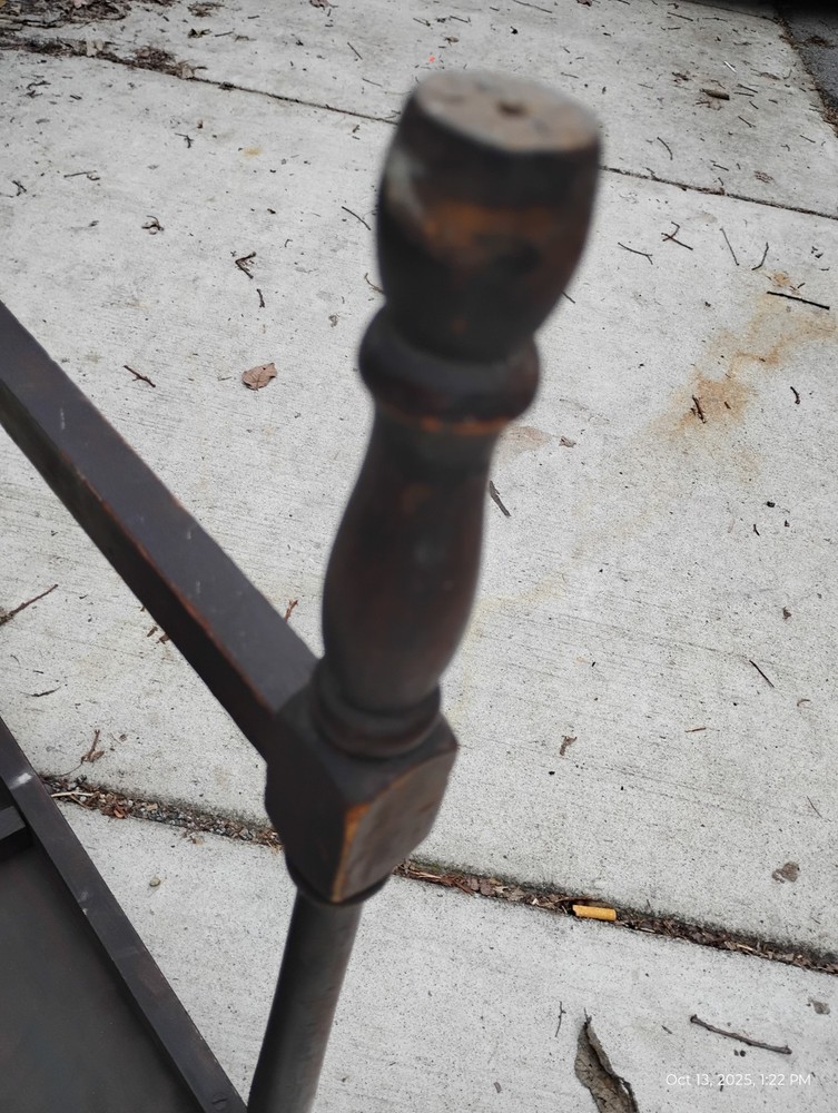Antique-Demilune Entry Table / Side Table