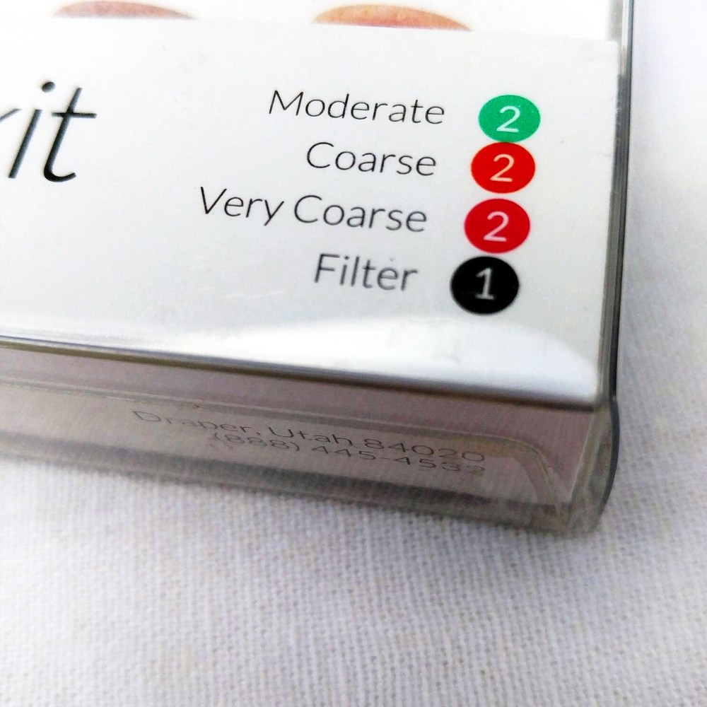 PMD Microderm Advanced Kit Replacement Discs 2-Moderate 2-Coarse 2-Very Coarse