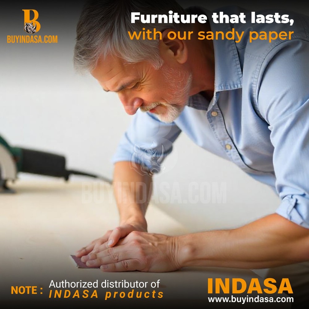 Indasa 50 PCS Half Sheets 5.5" x 9" Wet & Dry Sanding Sheets, 1000 - 2500 Range