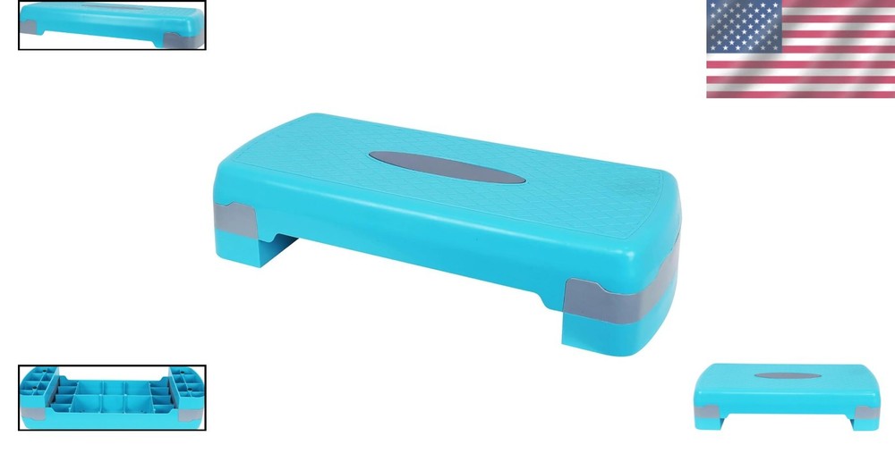 Adjustable Aerobic Stepper Platform Trainer, 27-Inch