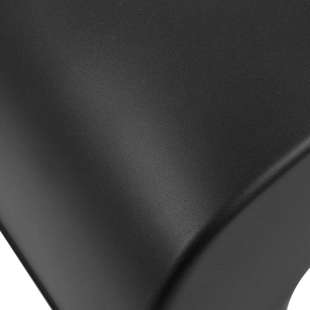 HECASA Rear Bumper Side End Cap Cover Compatible Right & Left Side, black