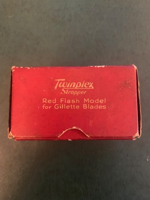 Twinplex Stropper Blade razor sharpener Box (box only)
