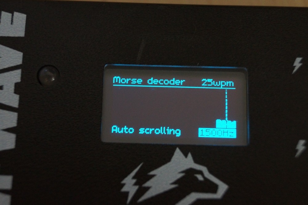 SotaBeams WolfWave CW Filter DSP Audio Processor POTA SOTA Decoder w/Supply Nice