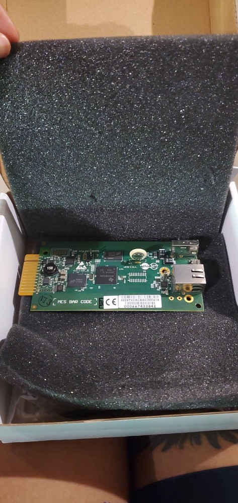 SNMP WEB MANAGEMENT ACCESSORY CARD Web Card LXE (AG-06E5)