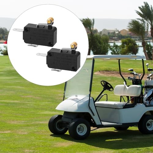 2pcs Micro Switch for EZGO Golf Cart, Accelerator Pedal Marathon Switch Golf