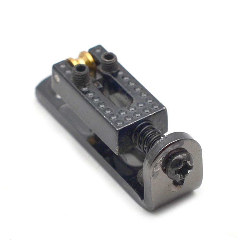 6pcs Single String Roller Saddle Guitar Bridge for cigar box banjo Black B