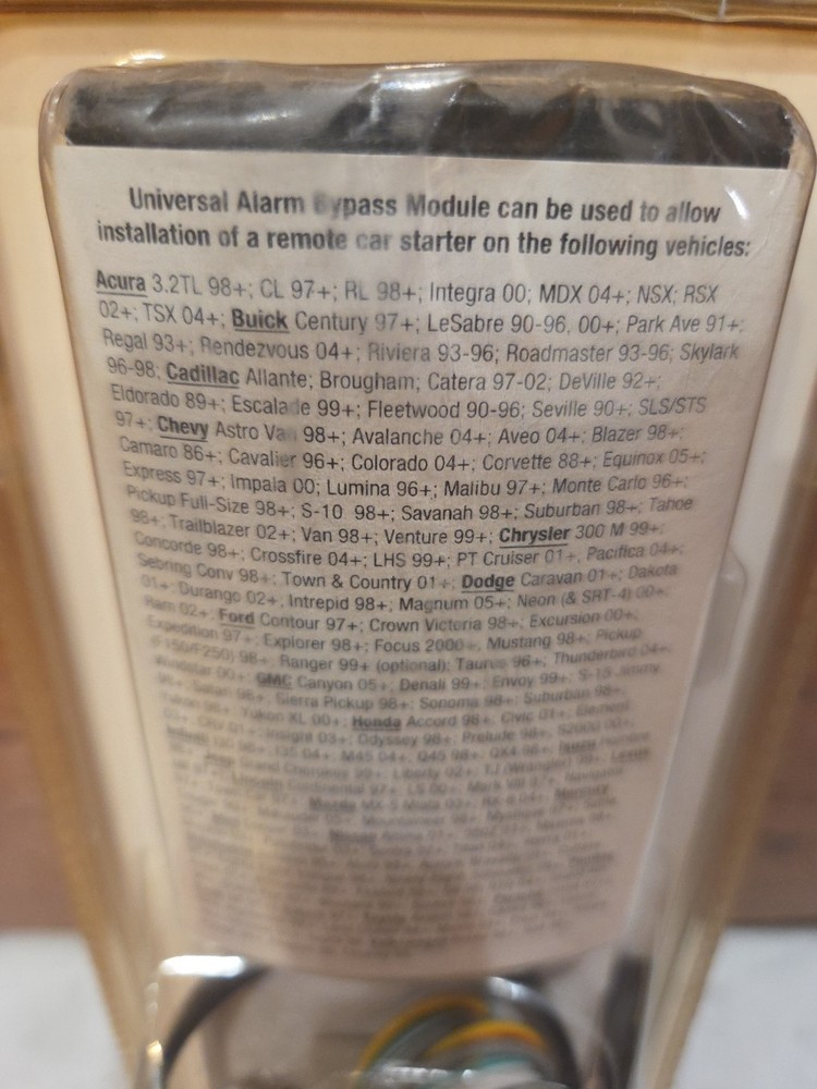 READY REMOTE UNIVERSAL ALARM BYPASS MODULE 29402