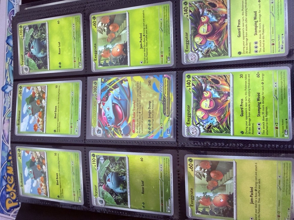 Mega Evolution 100% Complete Master Base Set with C/UC/H/RH & EXs