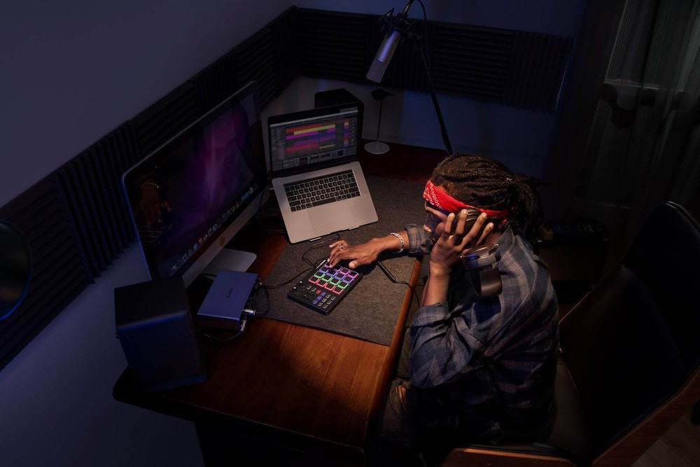 Donner Starrypad MIDI Controller Pad Beat Maker Machine 16 Pad 2 Fader & Knobs