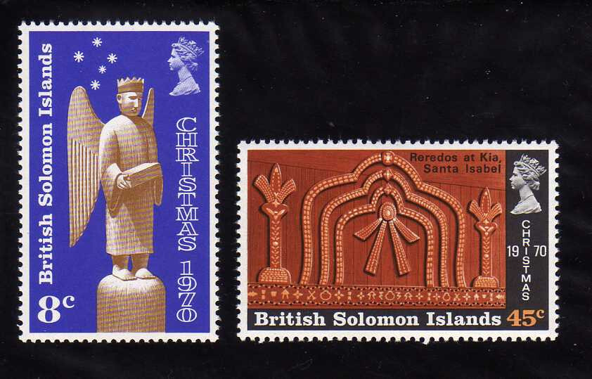 BRITISH SOLOMON ISLANDS   1970  CHRISTMAS