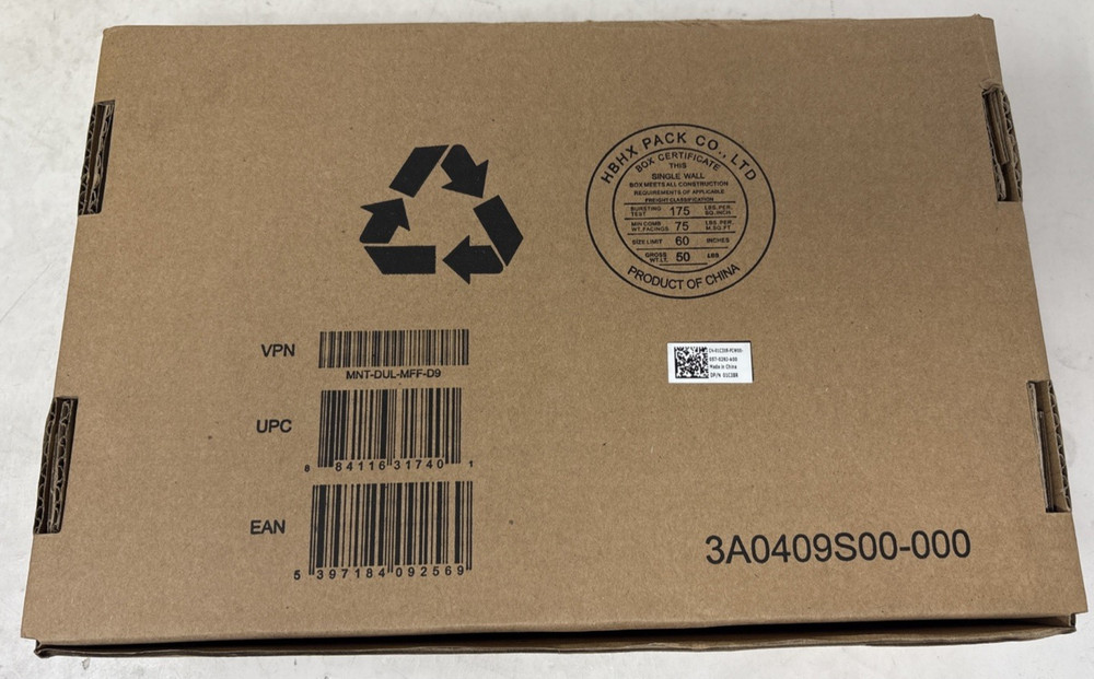 OEM Dell Peripherals MNT-DUL-MFF-D9 Otiplex Micro Dual Vesa Mount (Open Box)