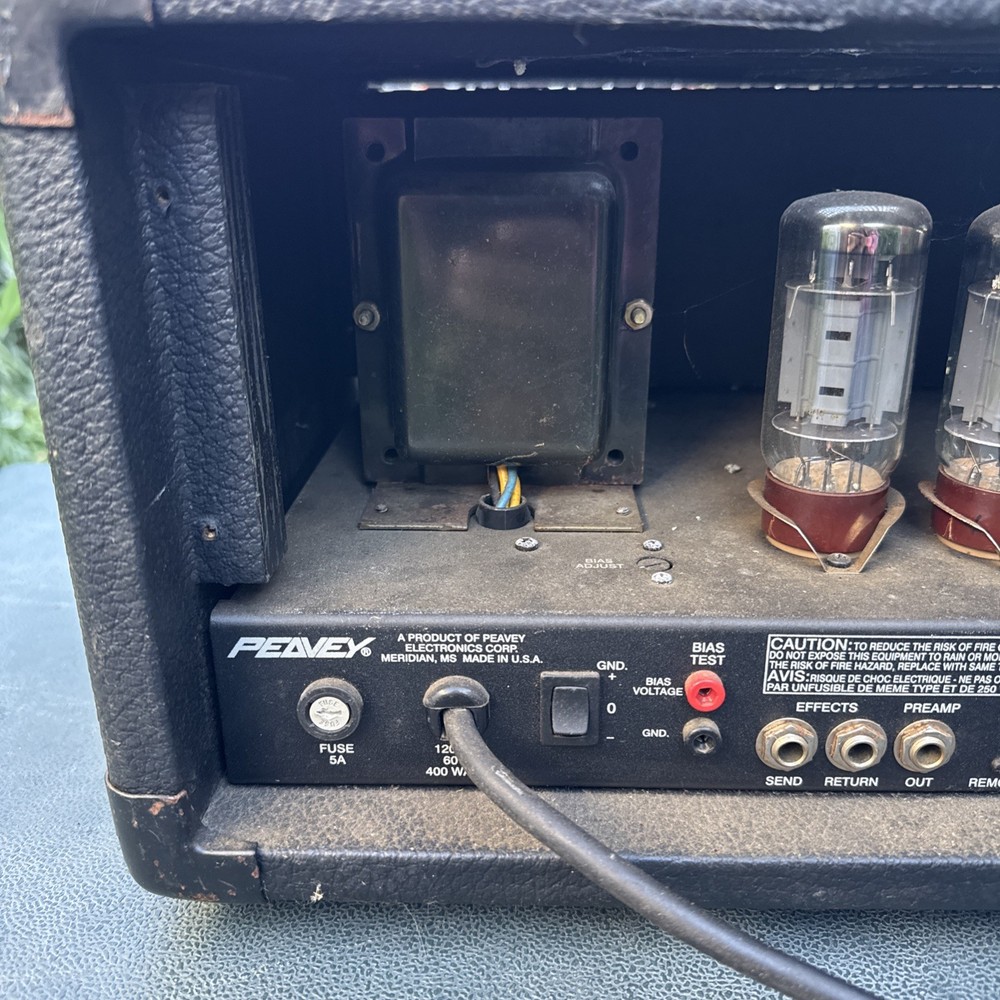 Peavey 5150 120 Watt Head Untested Powers On
