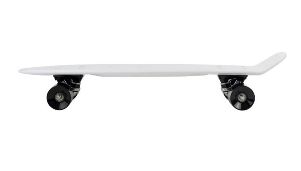NEW Retrospec Quip 27" SkateBoard Plastic Deck White Plastic Wrapped
