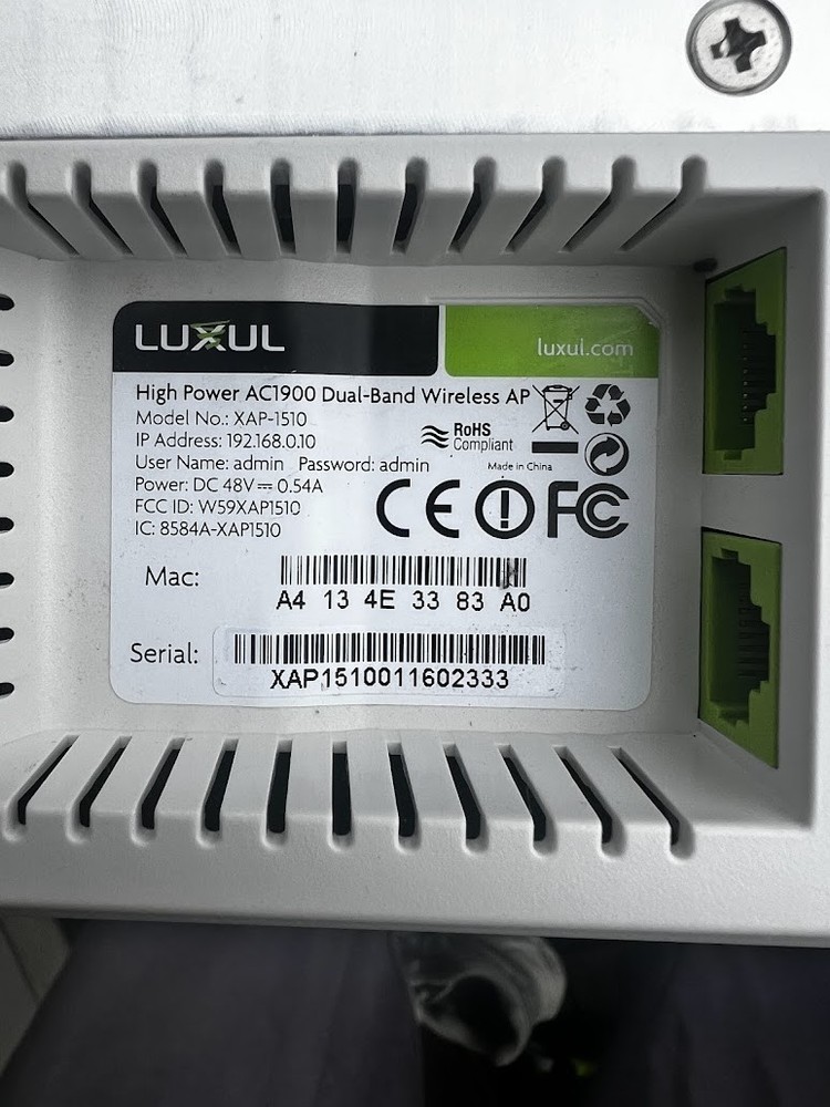 Luxul XAP1510 1900Mbps Wireless Access Point