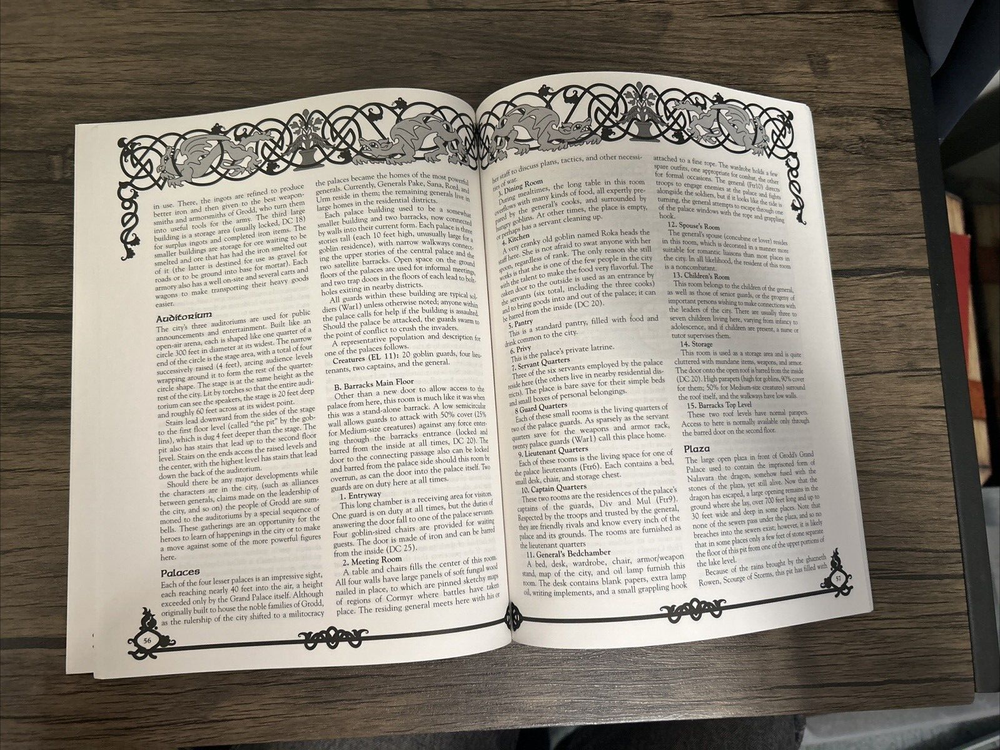 Into The Dragon's Lair Adventure Module (Advanced D&D Forgotten Realms)