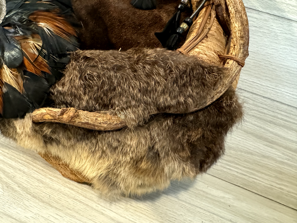 NATIVE AMERICAN SUN SPIRIT BASKET