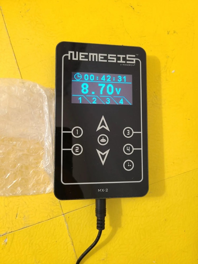 KWADRON Nemesis MX-2 Power SupplyTattoo machine