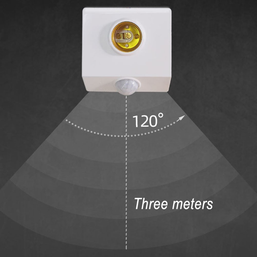 Energizing Solution The Intelligent E27 Infrared Sensor Light Fixture System