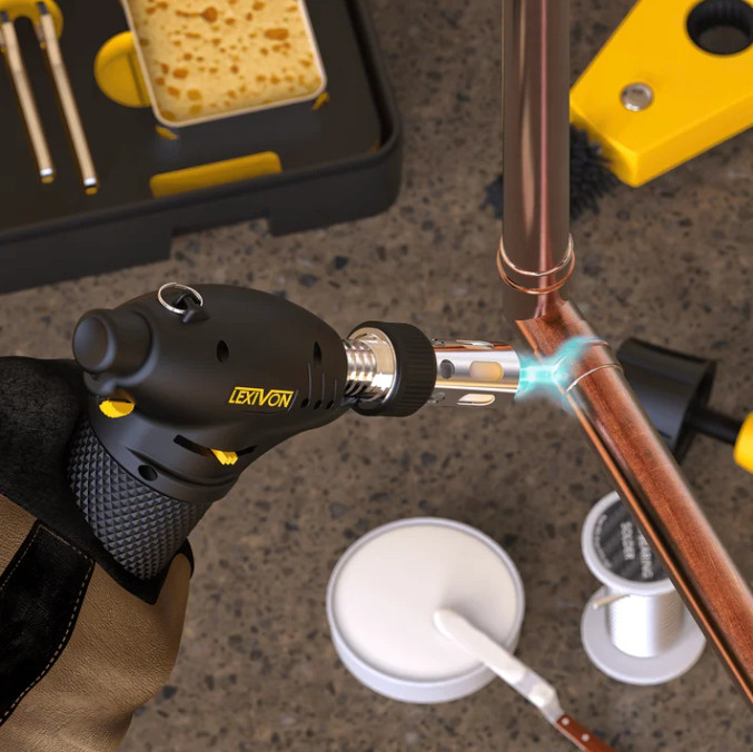 LEXIVON Torch Multi-Function Kit | Pro Grade 125-Watt Equivalent (LX-771)