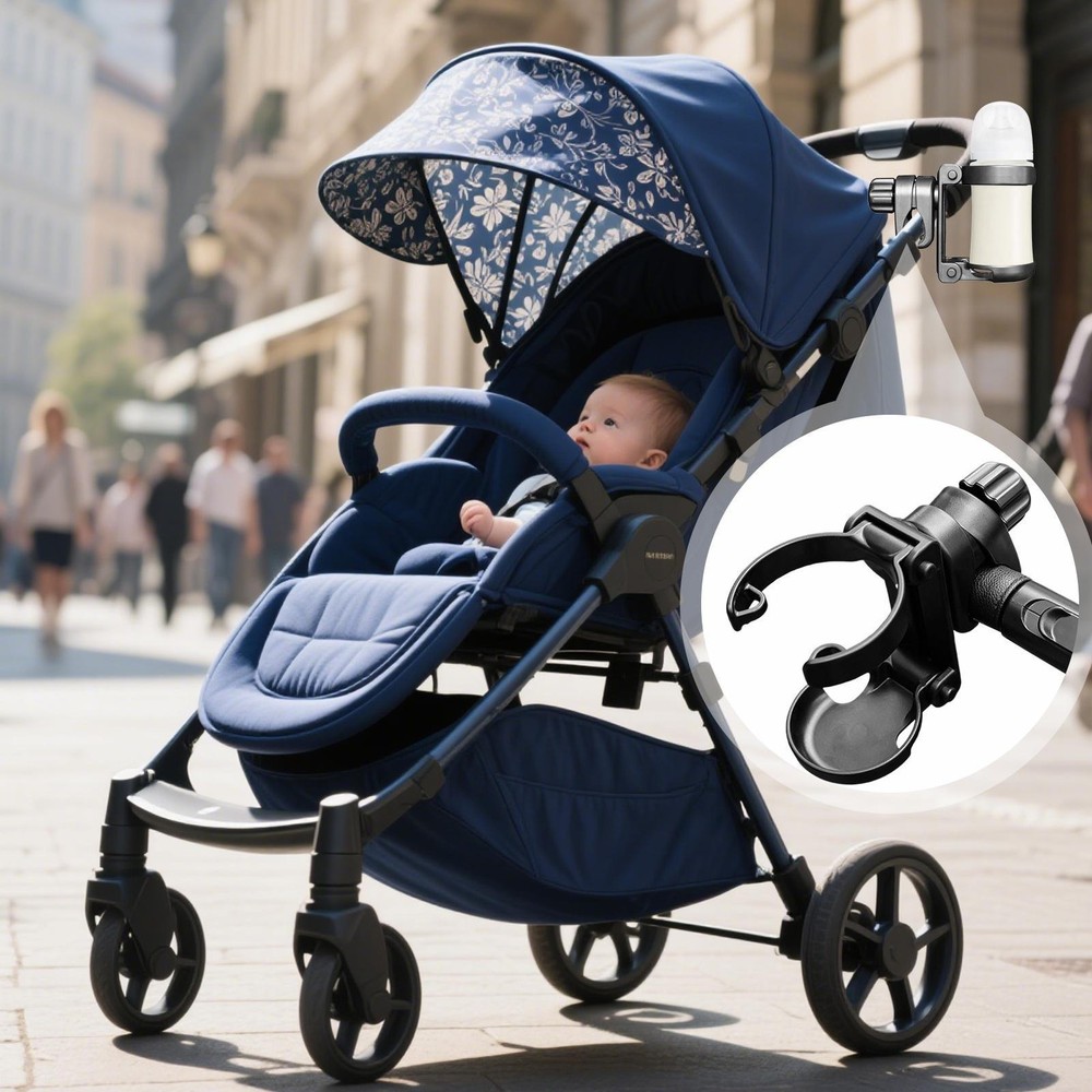 Cup Holder For Stroller Mobility Scooter Cup Holder Foldable Drinking
