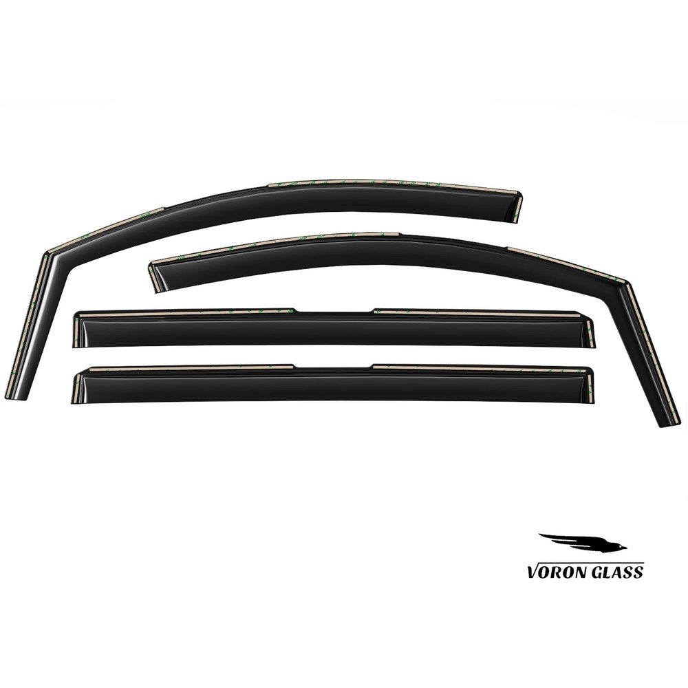 Rain Guards Vent Visors Shade for 2011-2020 Toyota Sienna SHATTERPROOF