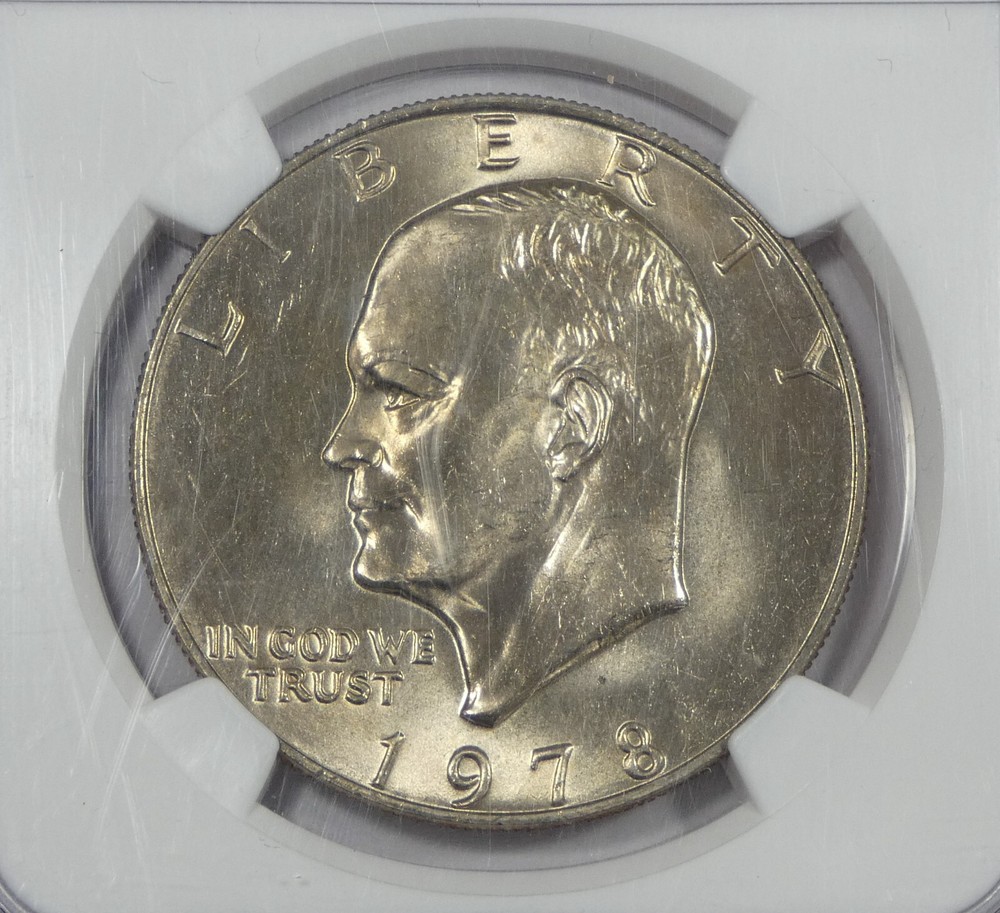 1978 Eisenhower Dollar CERTIFIED NGC MS 65