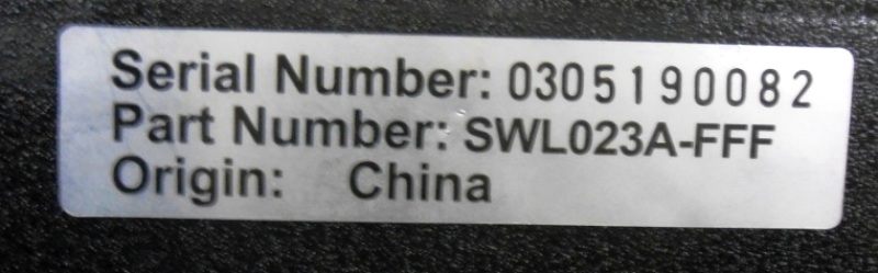 BLACK BOX, ABC SWITCH, ABC-25, SWL023A-FFF