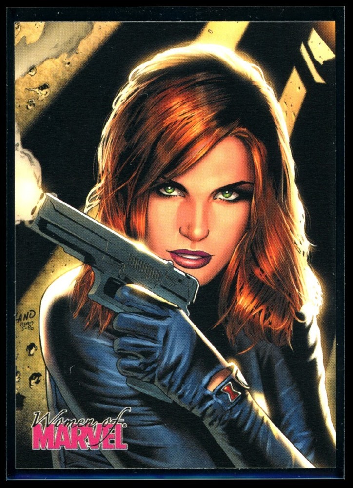 BLACK WIDOW 2008 Rittenhouse Women of Marvel #6 *Quantity*