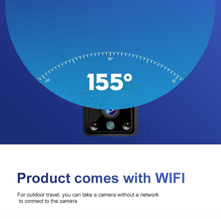 Mini Camera Wireless Wifi IP Home Security Camera HD 1080P DVR Night Vision