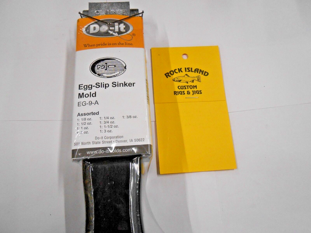 1170 DO-IT EGG SINKER MOLD 1/8 - 3 oz