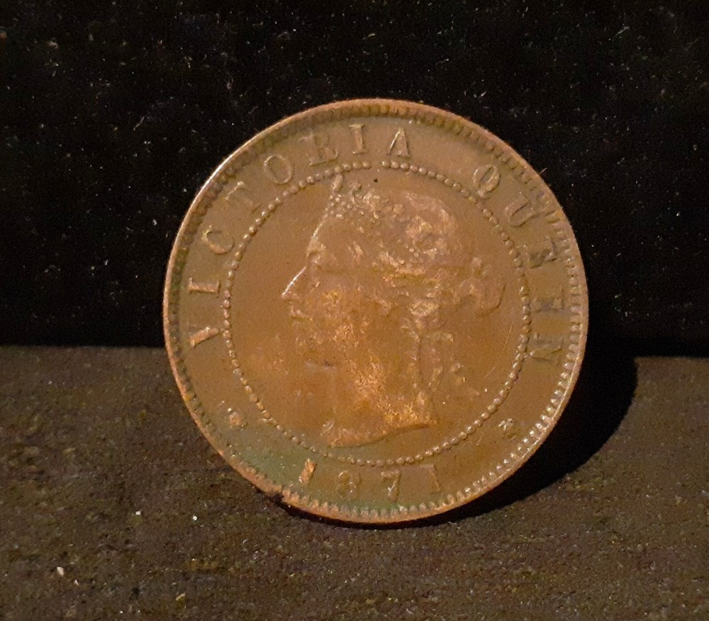 1871 Prince Edward Island One Cent      ENN COINS
