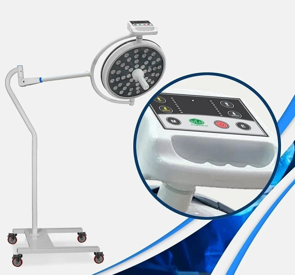 Single Dome Satellite Operation Theatre 48 LED's Lamp With Digital Control Panel