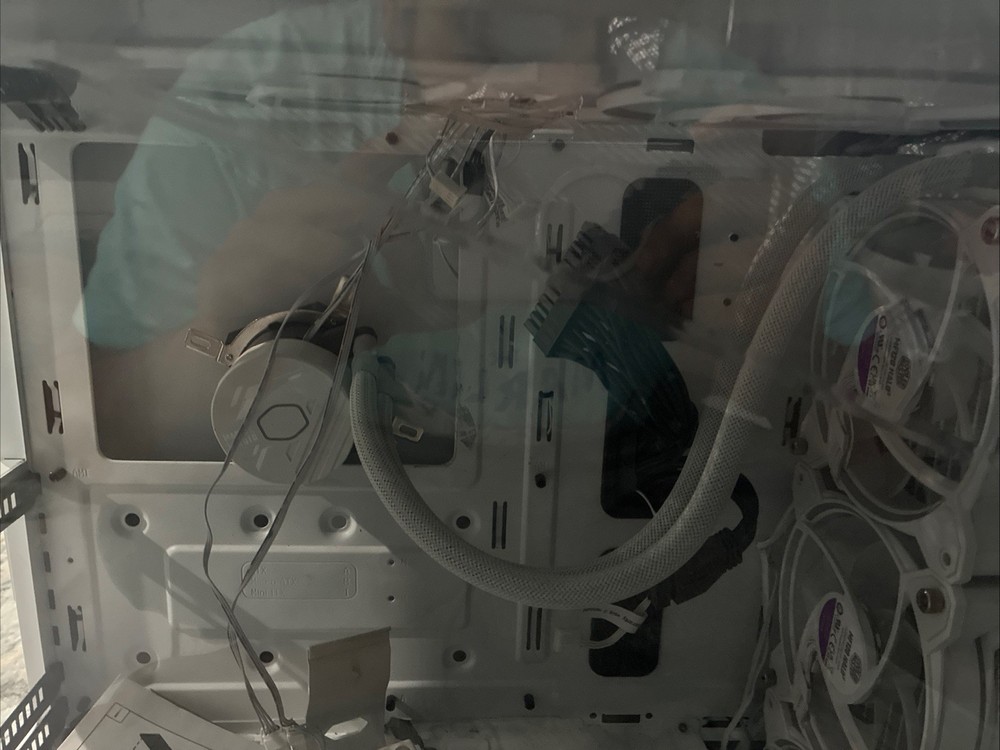 Cooler Master Case Pc White Masterbox Td500 Mesh Barebones Pc