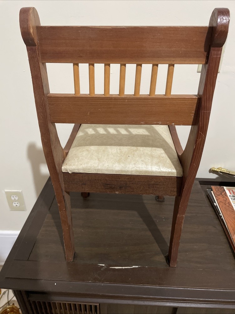 Duncan Phyfe Chair Like Handmade Child Doll