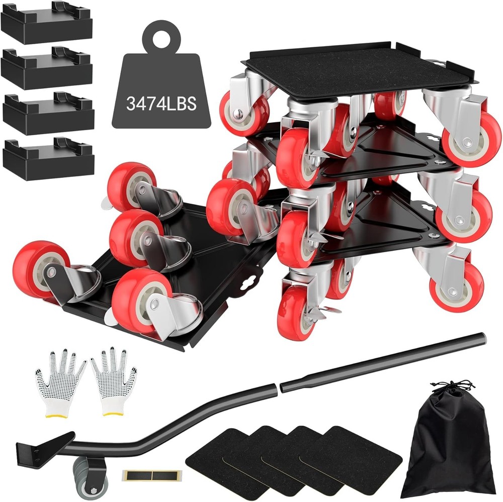 Heavy Duty Dolly Set with Surprise Gift Package