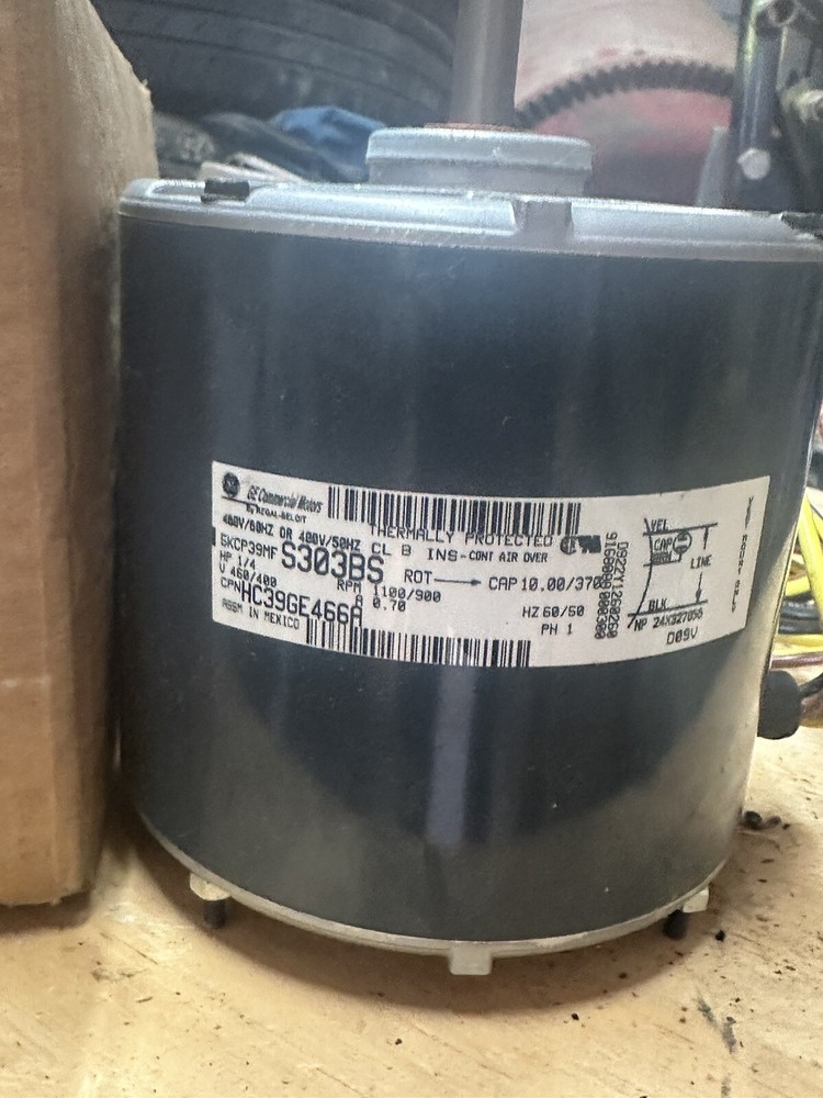 GE Commercial Motor 480v