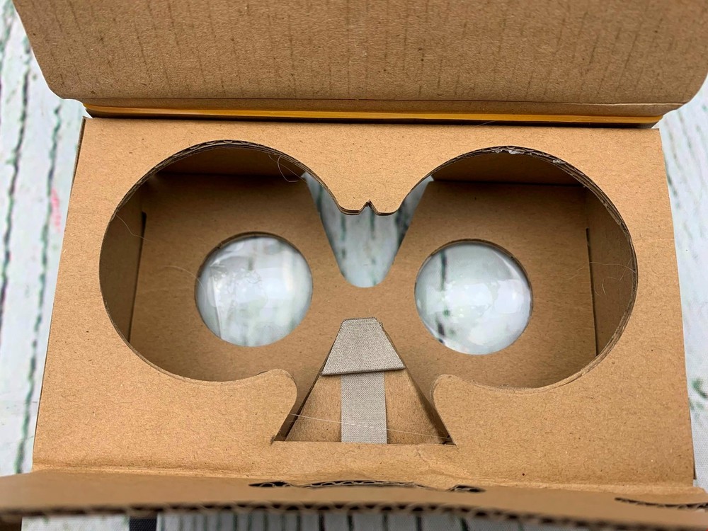 Cardboard VR with Headstrap Fully Assembled