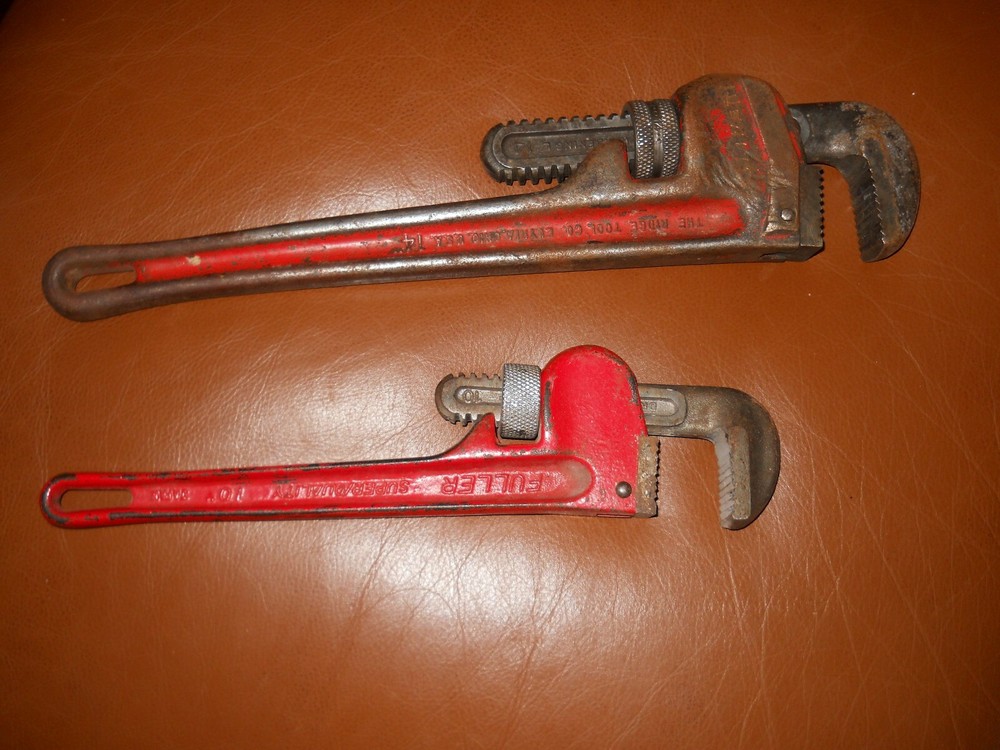 RIDGE & FULLER Monkey Wrenches #14 and # 10