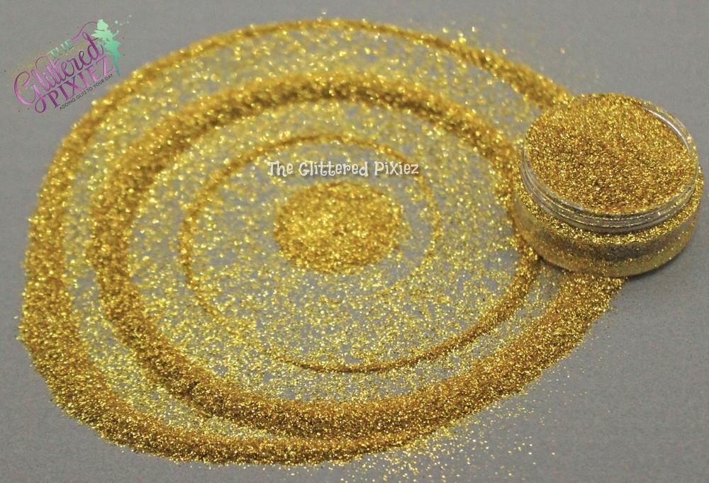 BRIGHT GOLD Pixie Dust (extra fine glitter)